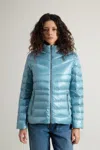 Woolrich Woman's Color Blue Size S In Blue