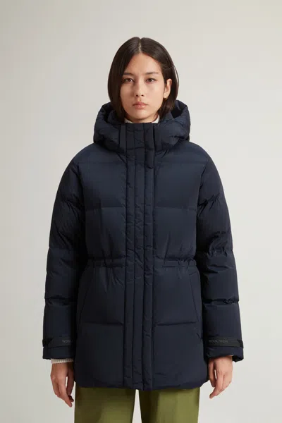 Woolrich Woman's Color Blue Size Xl In Blue