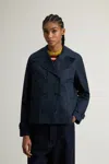 Woolrich Woman's Color Blue Size Xxl In Blue