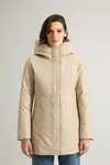 Woolrich Woman's Color Beige Size L In Khaki