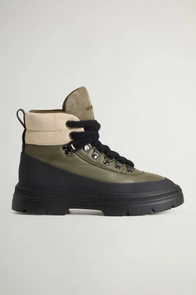 Woolrich Woman's Color Multicolor Size 38 In Green