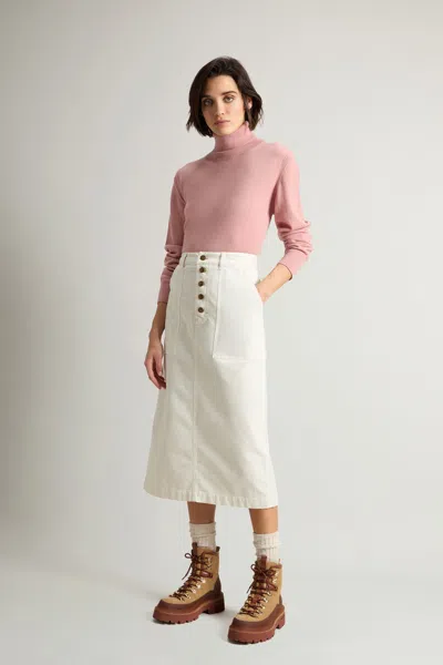 Woolrich Woman's Color White Size M In White