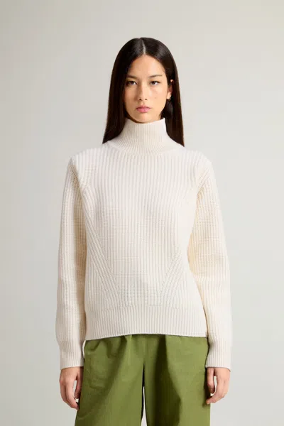 Woolrich Woman's Color White Size M In White