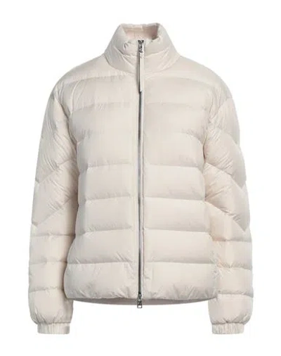 Woolrich Woman Down Jacket Ivory Size Xs Polyester In White
