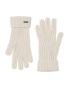 Woolrich Woman Gloves Cream Size M Cashmere In White