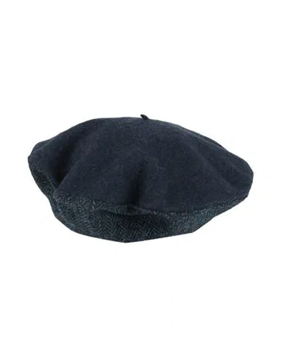 Woolrich Woman Hat Midnight Blue Size Onesize Wool