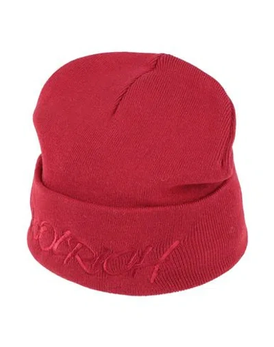 Woolrich Woman Hat Red Size M Acrylic, Wool, Cotton