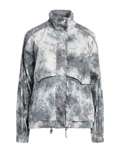 Woolrich Woman Jacket Grey Size L Cotton, Polyamide