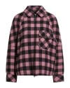 Woolrich Woman Jacket Mauve Size L Wool, Polyamide In Pink