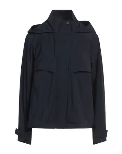 Woolrich Woman Jacket Midnight Blue Size L Virgin Wool