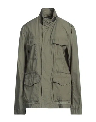 Woolrich Woman Jacket Military Green Size L Polyamide
