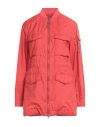 Woolrich Woman Jacket Red Size S Polyamide In Red
