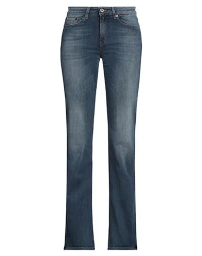 Woolrich Woman Jeans Blue Size 31 Cotton, Polyester, Elastane