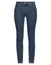 Woolrich Woman Jeans Blue Size 31 Cotton, Polyester, Elastane In Blue