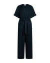 Woolrich Popeline Jumpsuit In Blue