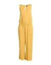 Woolrich Woman Jumpsuit Yellow Size M Lyocell In Off White