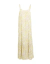 Woolrich Woman Maxi Dress Pastel Yellow Size L Viscose