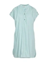 Woolrich Woman Mini Dress Light Green Size M Cotton In Green