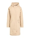 Woolrich Woman Overcoat & Trench Coat Beige Size L Polyester