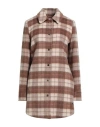 Woolrich Woman Overcoat & Trench Coat Camel Size M Wool, Polyamide, Mohair Wool, Acrylic In Brown