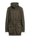 Woolrich Woman Overcoat & Trench Coat Military Green Size L Polyamide
