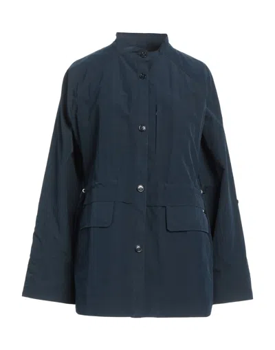Woolrich Overcoats In Blue