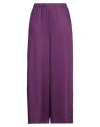 Woolrich Woman Pants Purple Size L Lyocell