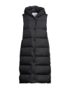 Woolrich Woman Puffer Black Size M Polyester In Black