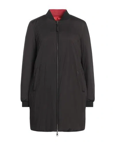Woolrich Woman Puffer Black Size S Polyamide, Elastane In Black