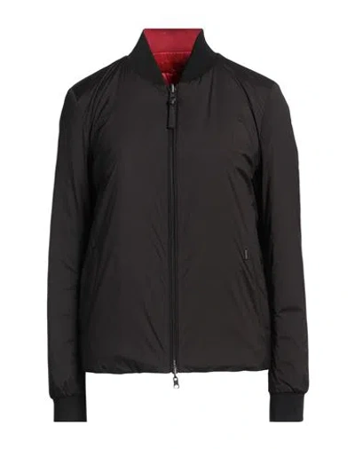 Woolrich Woman Puffer Black Size Xs Polyamide, Elastane
