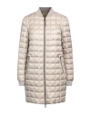 Woolrich Woman Puffer Light Grey Size S Polyamide, Elastane
