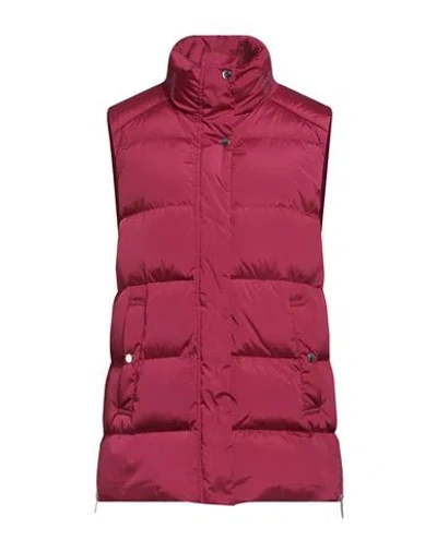 Woolrich Woman Puffer Magenta Size L Polyamide, Elastane