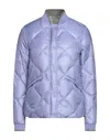 Woolrich Down Jackets In Light Purple