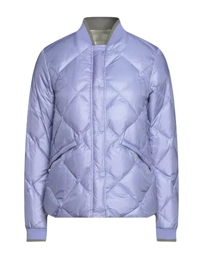 Woolrich Down Jackets In Light Purple