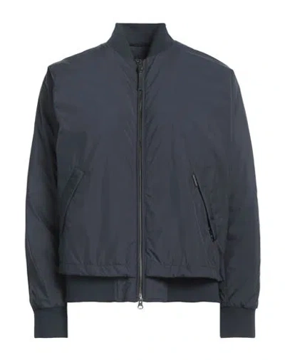 Woolrich Woman Down Jacket Midnight Blue Size S Polyester