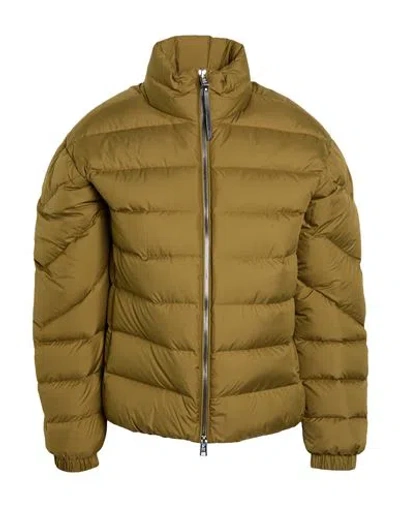 Woolrich Woman Puffer Military Green Size Xxs Polyester