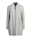 Woolrich Woman Puffer Sage Green Size M Polyamide, Elastane In Gray