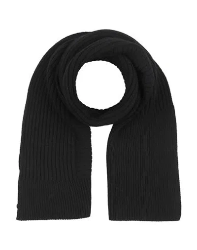 Woolrich Woman Scarf Black Size - Virgin Wool, Viscose, Polyamide, Cashmere