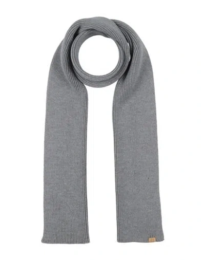 Woolrich Woman Scarf Grey Size - Virgin Wool In Gray