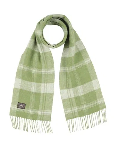 Woolrich Woman Scarf Light Green Size - Wool, Polyamide