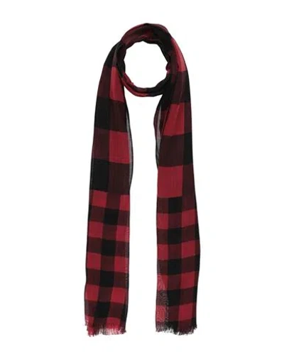 Woolrich Woman Scarf Red Size - Modal