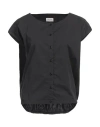 Woolrich Woman Shirt Black Size M Cotton