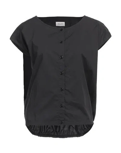 Woolrich Woman Shirt Black Size M Cotton