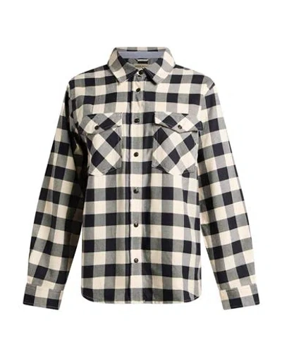Woolrich Woman Shirt Ivory Size S Cotton In Multi