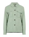 Woolrich Sage Green Overshirt In Green