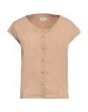 Woolrich Woman Shirt Sand Size S Cotton In Beige