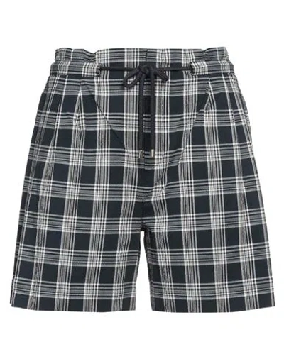 Woolrich Woman Shorts & Bermuda Shorts Midnight Blue Size L Cotton, Elastane