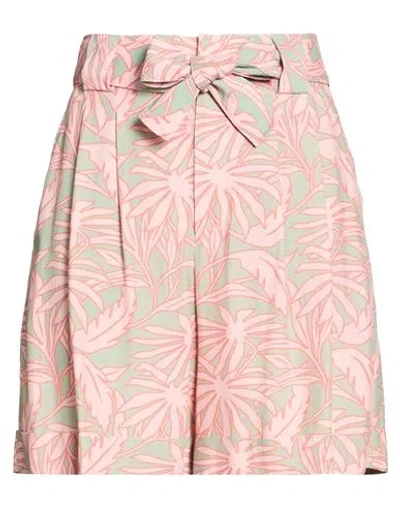 Woolrich Woman Shorts & Bermuda Shorts Pink Size Xs Viscose