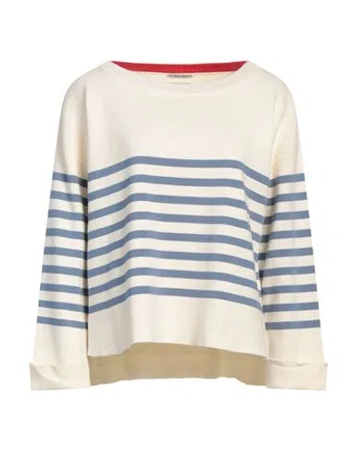 Woolrich Woman Sweater Cream Size L Cotton In White