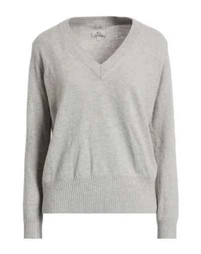 Woolrich Woman Sweater Light Grey Size L Wool, Cashmere In Gray
